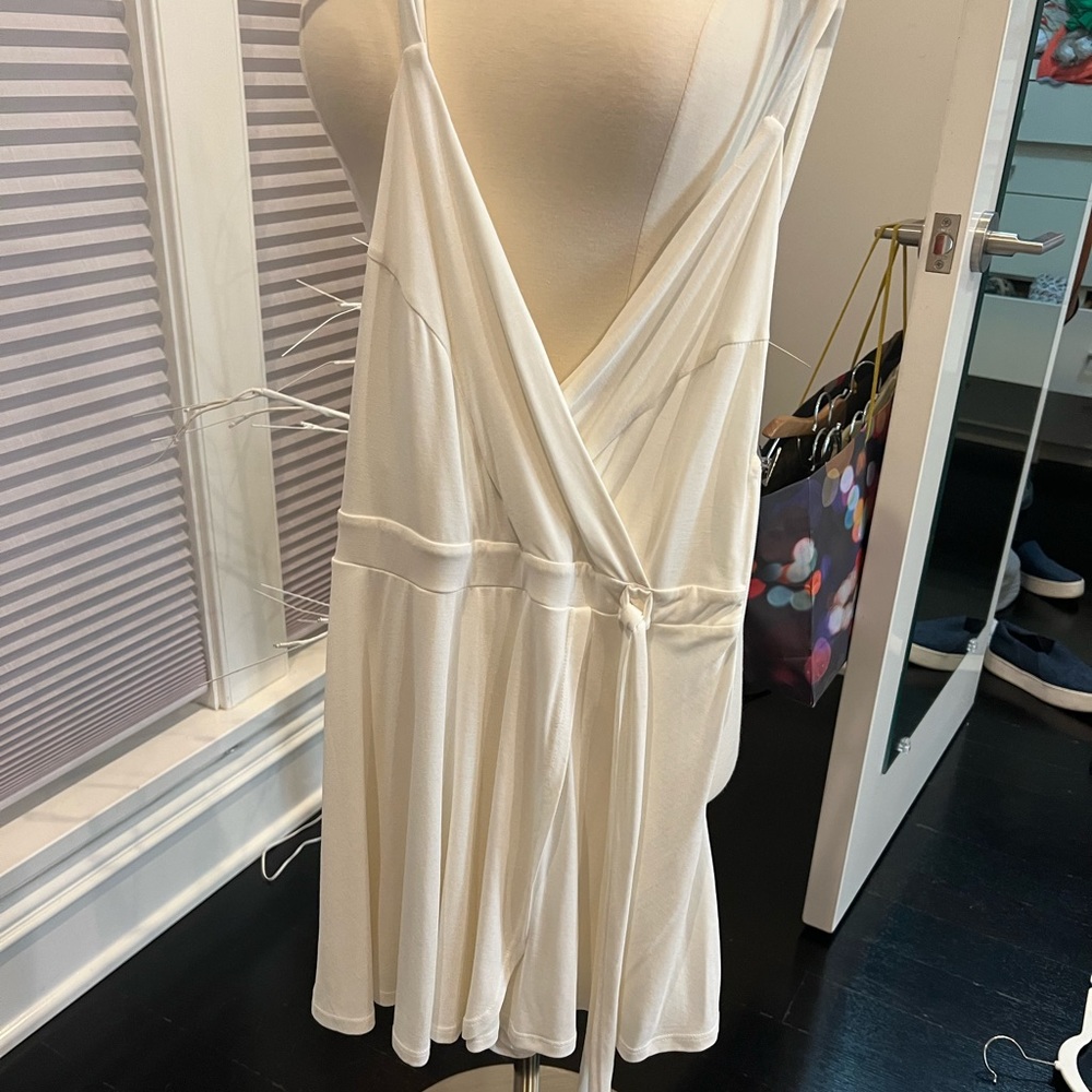Urban white romper